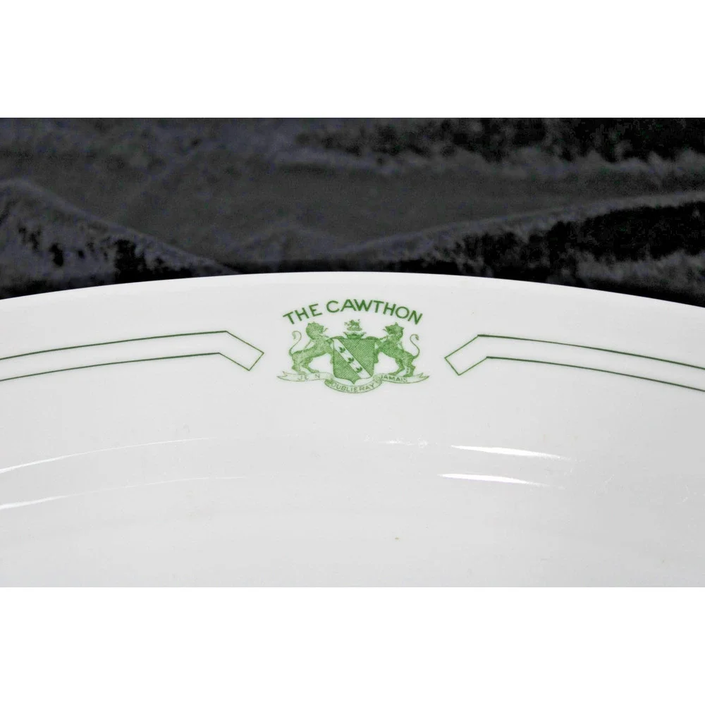 Vintage Mobile, Alabama Cawthon Hotel Platter- Hotelware Burley & Co. Serveware